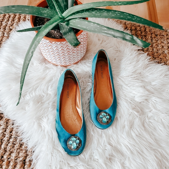 Nine West Shoes - Nine west jeweled ballet flats